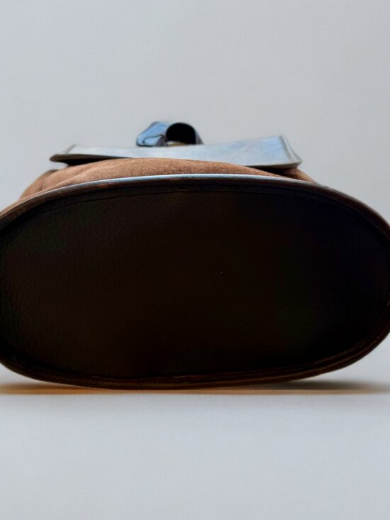 Coach Vintage Mahogany Brown Berkeley Suede Backpack main image 3